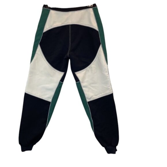 I.AM.GIA Motocross Streetwear Electra Pants in Green, Black & White Colorblock - Picture 6 of 9